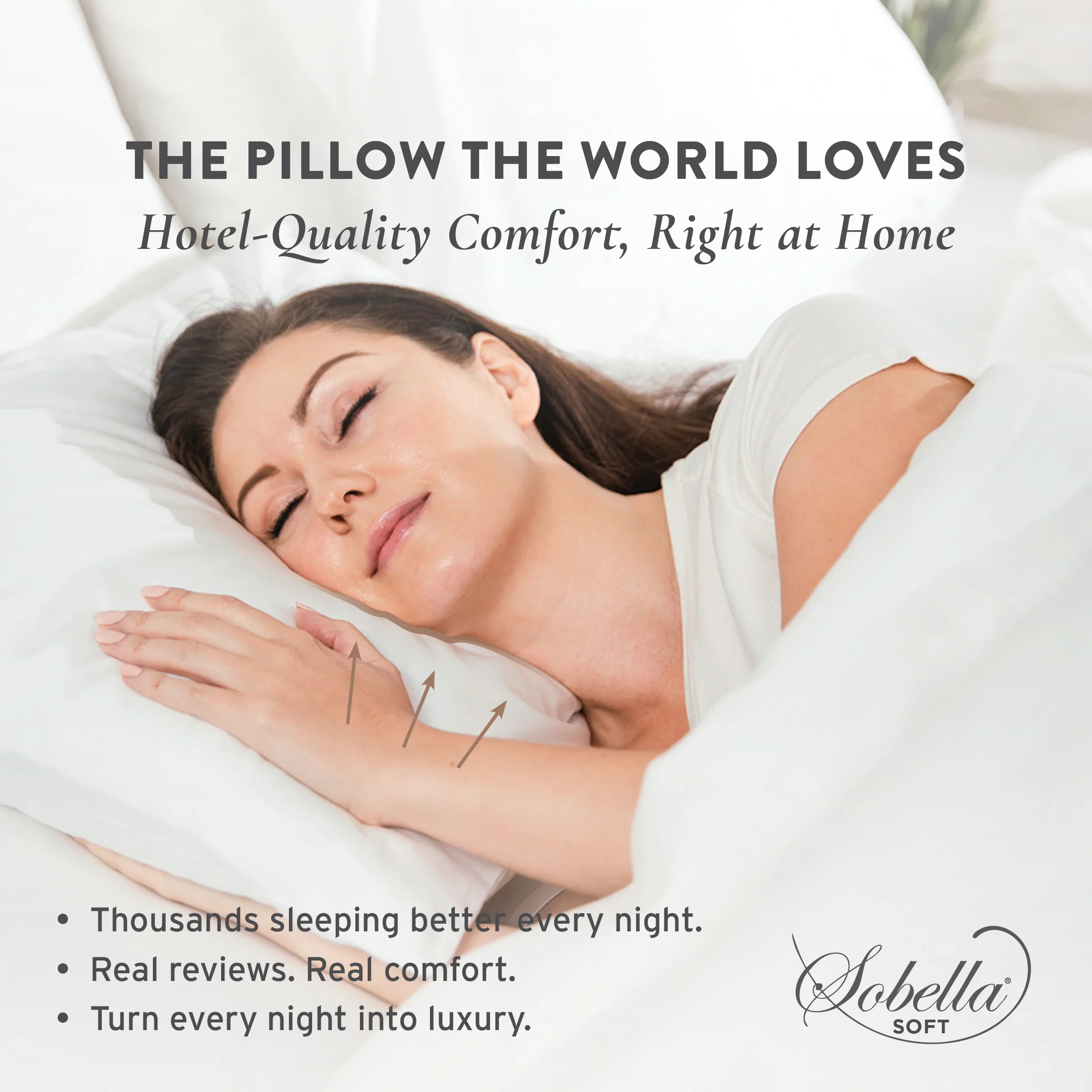 Hotel Sobella Soft Pillow - Image 5