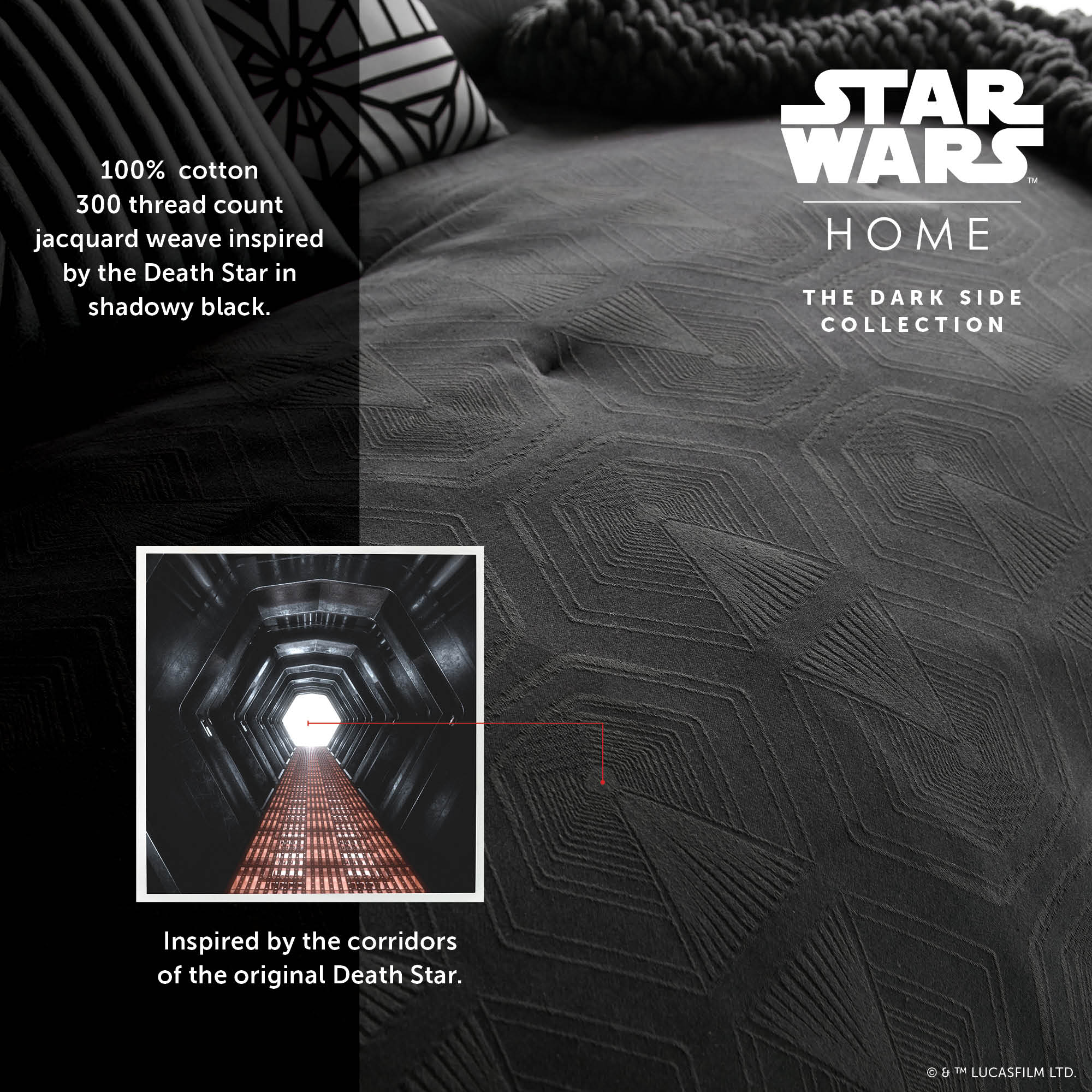 Dark Side Star Wars 7PC Bedding Collection - Image 5