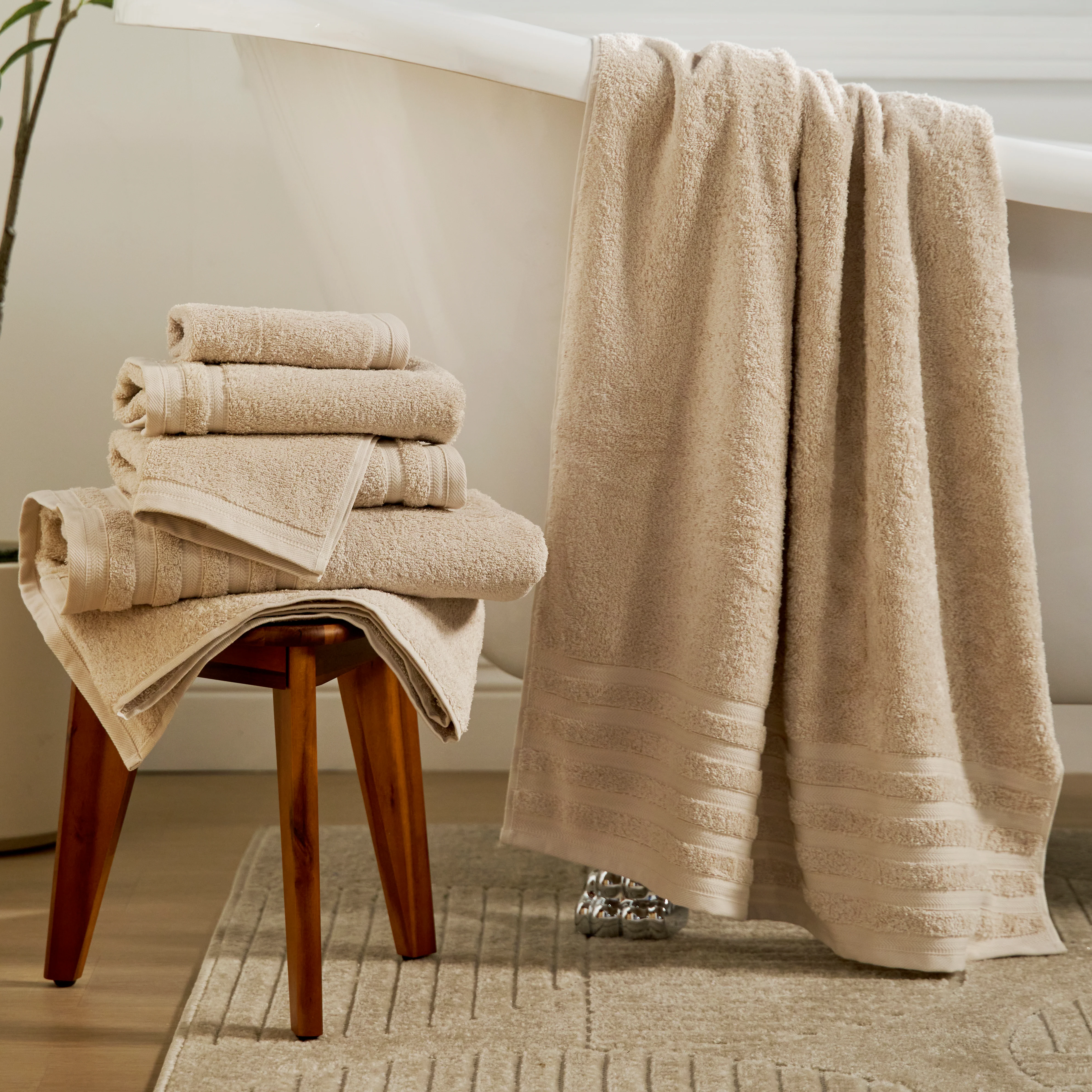 Turkish Cotton Towel Set - Image 6