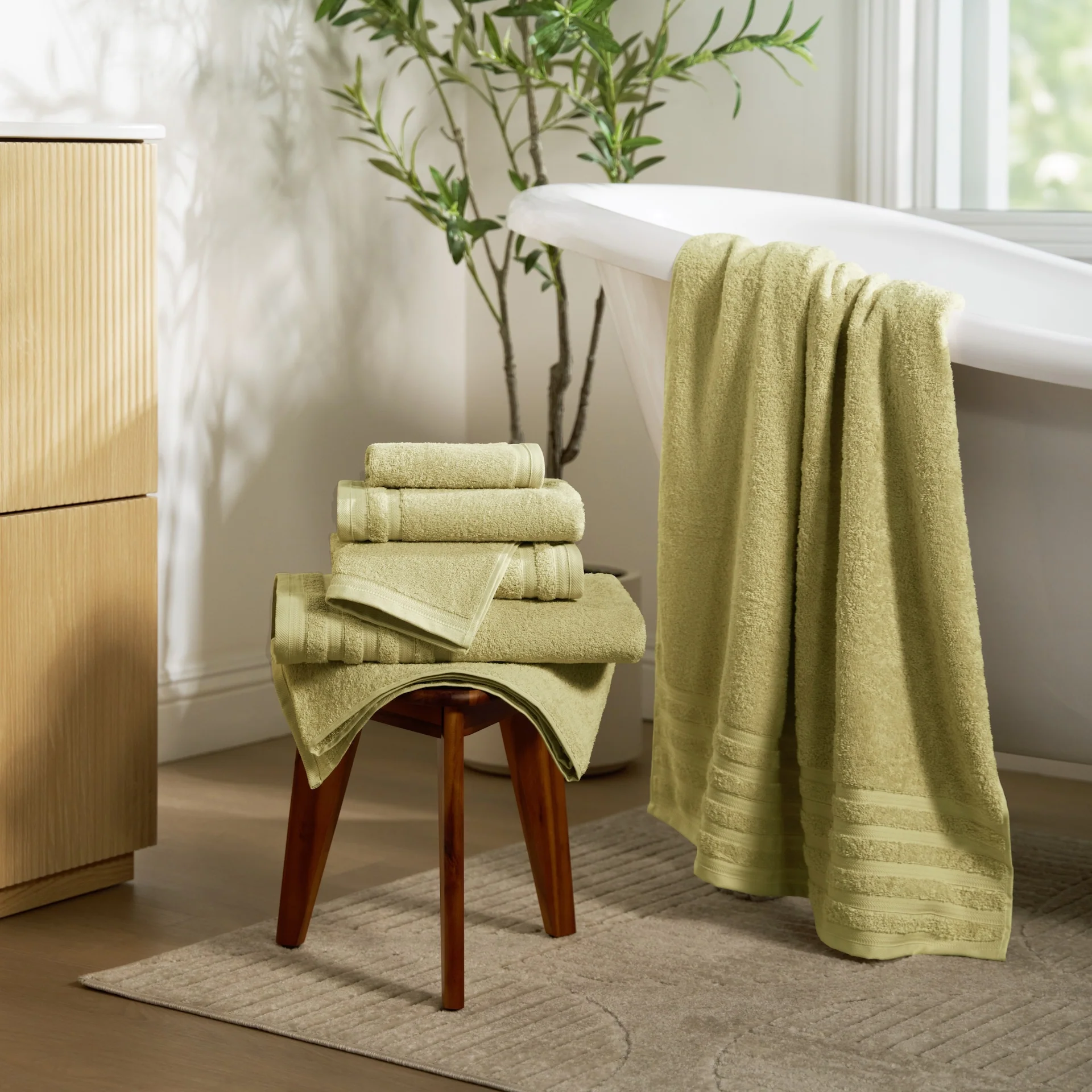 Turkish Cotton Towel Set - Image 8